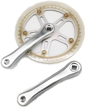 MAYANGYANG Kurbelgarnitur 46T volle Legierung Aluminium Bike Crankset 152mm 170mm Kurbelarm Mountainbike Fixiergerät Radkettenrad Fahrrad Kurbelgarnitur