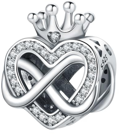 PANPOKI Family Herz Charakter Charm Perlen 925 Sterling Silber – Nurse, Mutter Tochter, Schwestern, Kleiner Junge, Kleines Mädchen Anhänger für Charm Armbänder
