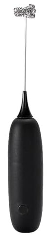 Electric Milk Frother | Handheld Foam Makers | Battery Power Whisk | Drink Mixers | Frother Wands For Milk | Waterproof Detachable Stainless Steel Whisk | Whisk For Lattes, Matcha, Protein Shakes