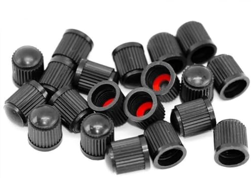40 Tapones de Rueda para Coche, Bicicletas y Motos - Tapon Universal de Válvula para Neumáticos
