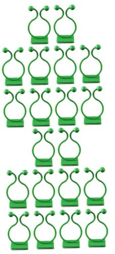 Abaodam 2 Sätze Rebe Kletterwand Fixer Unterstützt Drinnen Pfahlunterstützung Klettern Reben Groß Klemmbausteine Gartenklemmen Wand Klebriger Haken Abs Green 10 Stück * 2