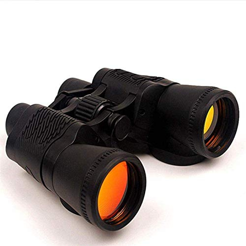 ZJFHEYUO Telescopio binocolo ad Alta Potenza, binocolo con Zoom 10X50, prismi Bak-4, Lenti Multistrato, Ottica HD, Compatto, diurno e binoculare per Interni/Esterni