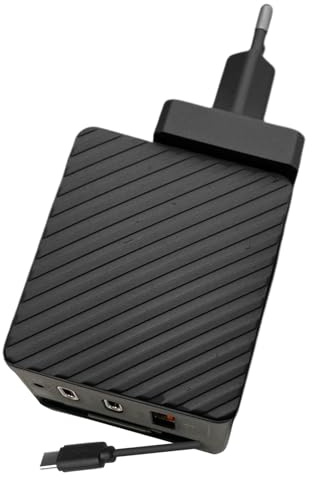 Cargador USB de Pared,Base de Carga Multipuerto | Adaptador Electrónico para Portátil Tablet Coche y Uso en Interiores