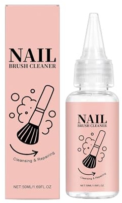 Nettoyant pour pinceaux de maquillage, 50 ml, solution de nettoyage, nettoyant en profondeur pour outils de maquillage, formule douce pour soins quotidiens