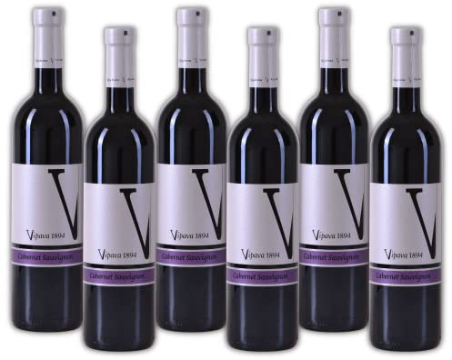 Vipava 1894 Trocken Rotwein Cabernet Sauvignon (6 x 0,75 L)