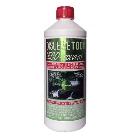 DIPISTOL Disolvente Eco Solvent Disuelve Todo ½ Lt