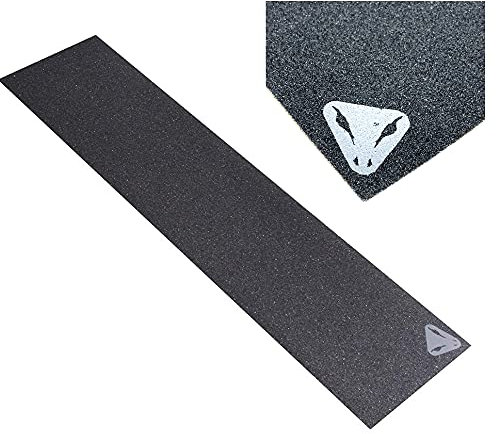 Scooters Anauda Stunt-Scooter Griptape Tret Roller Ersatz Deck Belag Schwarz Snake Logo + Fantic26 Sticker
