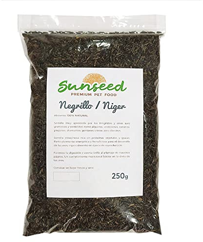Sunseed Semillas de Negrillo para pájaros 250gr