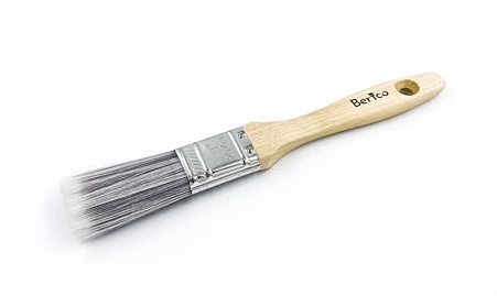 BERICO Flachpinsel - Malerpinsel Lasurpinsel Lackpinsel – Pinsel für alle Lacke, Lasuren & Öle - 25mm