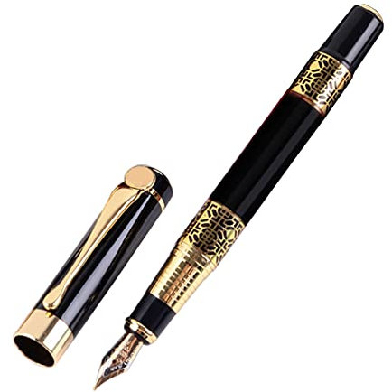 Writing Pen Metal Ballpoint Pen Fountain Pen Journaling Smooth Writing Pens for Men and Women