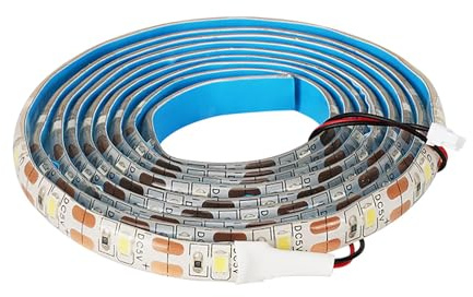 LED-Lichtstreifen-Kit für Bambu Lab P1P/P1S, mit 1,5 m Länge, 7 mm Breite und 75 LED-Perlen, einfach zu installierendes Licht, 5-V-Lampe, flexibler Streifen, hohe Helligkeit,