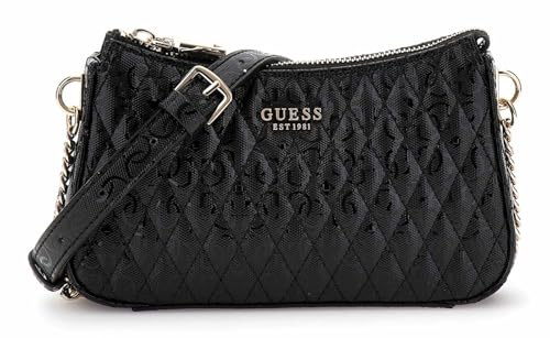 GUESS Betula Mini Crossbody Top Zip Black