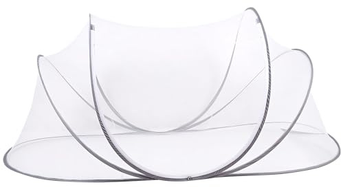 Moustiquaire pour lit de voyage, pliable, 190 x 90 x 90 cm, pour le camping, pour l'extérieur, (C)