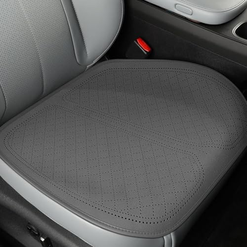 ZRVXTISX Sitzkissen Auto Für Hyundai Tucson NX4/ Hybrid/N-Line 2021-2026, Sitzauflagen Vordersitze Autositz Auflage Autositzkissen Anti Rutsch Atmungsaktiv Dekoration Zubehör,B/Gray