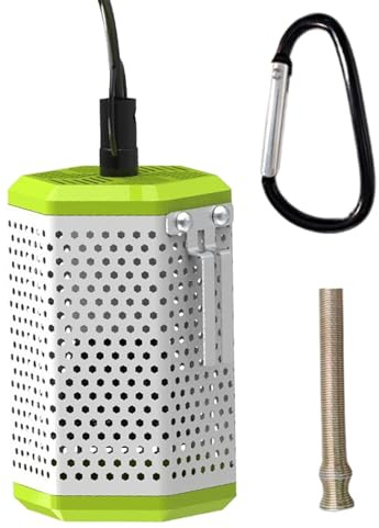 Couvercle de lampe pour terrarium - Panier de sécurité résistant à la chaleur avec support à ressort - Boîtier en maille métallique - Zone du soleil - Lézard - Gecko - Serpent - Caméléon - Tortue