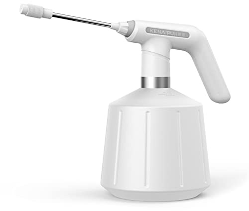 PANGBOER Botella pulverizadora eléctrica automática para plantas de interior y exterior, regadera recargable para jardín, fertilizante, botella de agua para plantas de interior