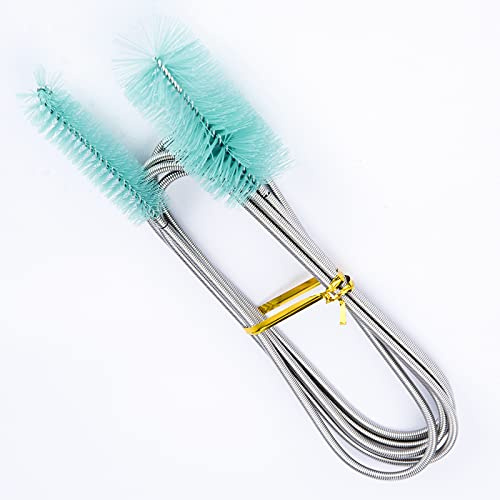 ISIYINER Aquarium Reinigungsbürste Flexibel Doppelseitige Aquarium Schläuche Filter Rohrbürste Reiniger Pumpe Schlauchbürste für Aquarium oder Hausküche 155cm