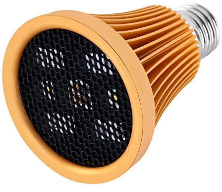 MAINENG Lampadina UVA UVB per Rettili e Anfibi, 8525 Lampada LED con Luce UV