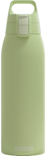 Sigg - Isolierte Trinkflasche - Thermosflasche Shield Therm One - Kohlensäurehaltige Getränke - Auslaufsicher - Spülmaschinenfest - BPA-frei - 90% recycelter Edelstahl - 0,5L, 0,75L & 1L