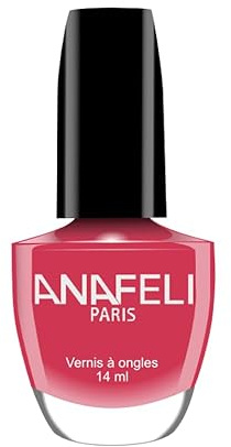 Vernis à Ongles ANAFELI - Fuchsia n° 06 - Pinceau large pour une application facilE