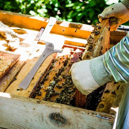 Herramientas de colmena de abejas | Herramienta raspadora multifuncional para apicultores | Herramientas portátiles resistentes al desgaste, equipo de apicultura a prueba de óxido para actividades al