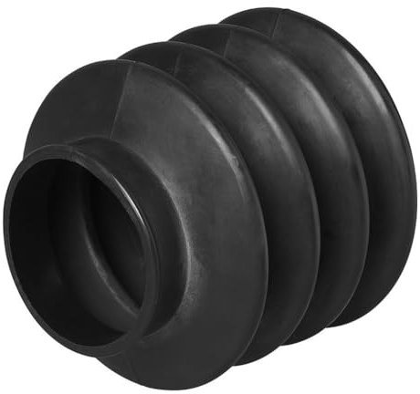 Multibros Faltenbalg 45/60mm L=120 für Auflaufeinrichtung | Gummibalg Schutz für Anhängerkupplung | Staub- & Schmutzschutz für Pkw-Anhänger | Robuste Gummidichtung