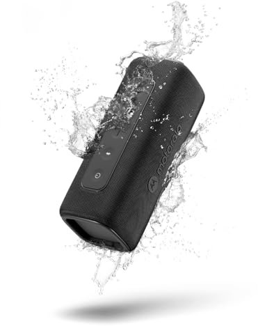 Motorola Sound - Altoparlante Bluetooth wireless ROKR 600 - Suono potente da 30 W, resistente all'acqua e polvere, funzione broadcast per collegare oltre 20 altoparlanti, 6 ore di riproduzione, Nero