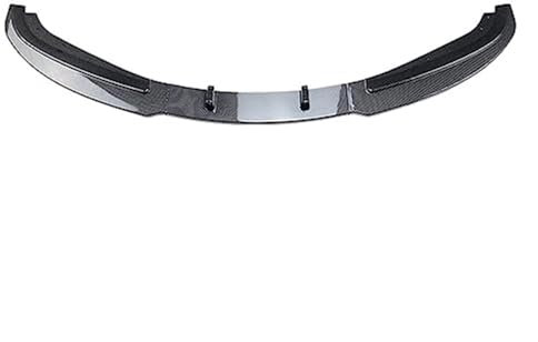 MKVAXR Frontstoßstange Lip Guards Cover Body Kit Spoiler Side Splitter Deflektor, for, E90 E91 LCI 320i 330i 2009-2012 Autozubehör Frontspoiler Frontspoiler-Kit(Black Carbon Fiber Look)