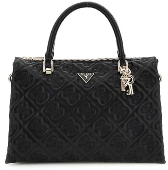 GUESS Adelasia Multi Comp Satchel Black