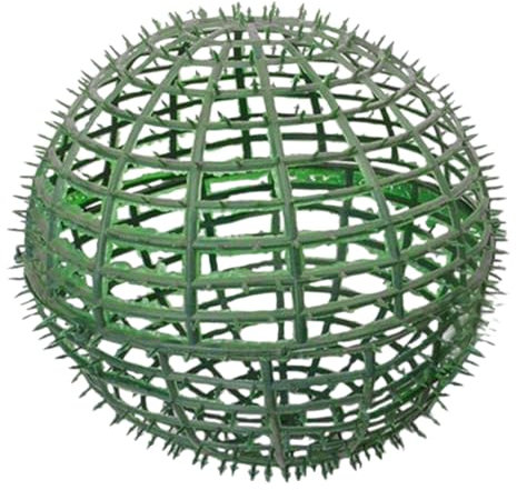 Didiseaon Plastic Topiary Ball Support Cage Sturdy Flower Shelf Holder for Weddings Gardens and Parties Easy Installation Decorative Grass Ball Frame