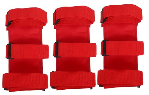 Ciieeo 3 pièces Sangle Extincteur Réglable avec Fixation Antidérapante Support pour Voiture SUV et Véhicules Utilitaires Kit pour Montage Coffre et Intérieur
