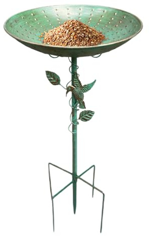 Vogeltränke für den Außenbereich | Futterschale für Vogelbäder und Tränken,Multifunktionaler Kolibri Futterspender | Für Garten Balkon Terrasse Fensterbank Rasen Sitzplatz