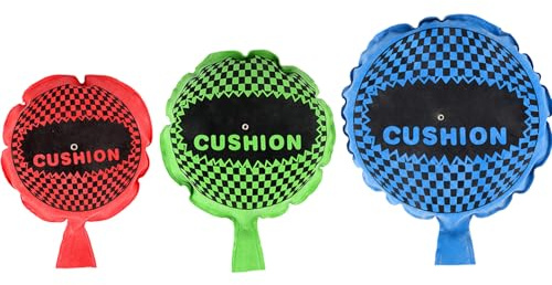 Lot de 3 Coussin Peteur pour Adultes Enfant, Coussin Peteur Farce et Attrape en Caoutchouc Réutilisable, Article de Farce Jouet de Farces Drôles, Cadeau Amusant pour Anniversaires, Noël et 1er avril