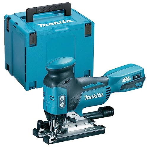Makita DJV181Z bürstenloser 18V Lithium-Ionen-Stichsäge Top Barrel Blankes Werkzeug + Makpac-Koffer