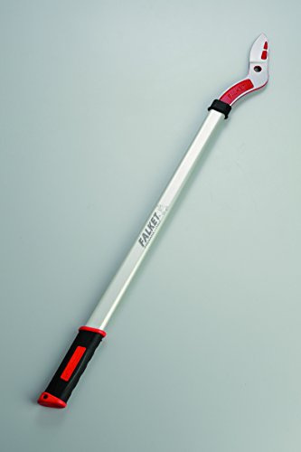 FALKET 0306-80 - Lama forgiata Curva con Manico in Alluminio e manopola da 80 cm