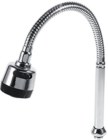 Kitchen Sink Faucet Replacement Parts，360-Degree Swivel Faucet Sprayer 304 Stainless Steel Swivel Spout Kitchen Sink Aerator Faucet Replacement Part