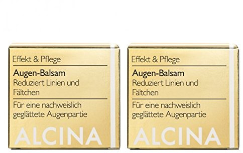2er E Augen Balsam pflegende Kosmetik Alcina reduziert Linien und Fältchen je 15 ml = 30 ml