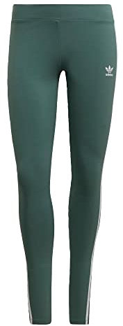 adidas Originals Women's Adicolor Classics 3-Stripes Leggings Tech Emerald X-Small