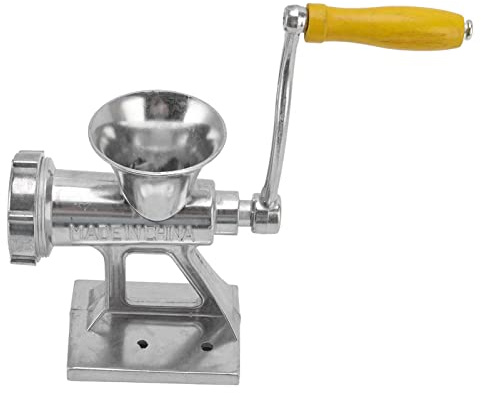Tritacarne manuale in lega di alluminio, piccolo tritacarne con manico per casa, ristoranti, macellerie, accessori da