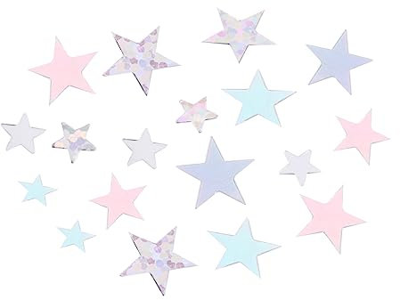 HOLIDYOYO 1packung Stern Konfetti Für Hochzeiten Und Partys Glänzende Dekoration Für Tisch Bastelprojekte Und Einladungskarten Silber