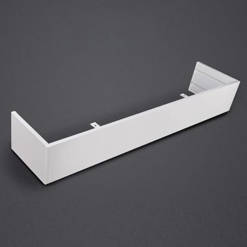 Dekorativer Deckenvorhang, Volant für Doppelvorhänge, zuschneidbar, Schlafzimmer, Erkerfenster, Querbehang (1,6 m)