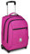 Invicta Trolley Scuola Fisso New Benin Solid, Fucsia, 2 in 1, Doppio Uso, Trolley e Zaino, Zaino Scuola Viaggio, Ragazzo e Ragazza