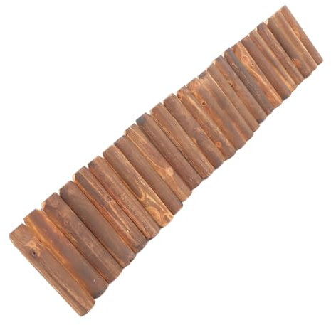 VANZACK Clôture Bois pour Jardin Bordure De Pelouse Bois Panneau pour Aménagement Paysager