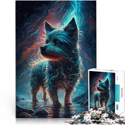jigsaw 2000 pieces for teenagers Yorkshire Terrier Dog Hip Challenging Game and Family Play 70x100cm Birthday Gift for Age 14+