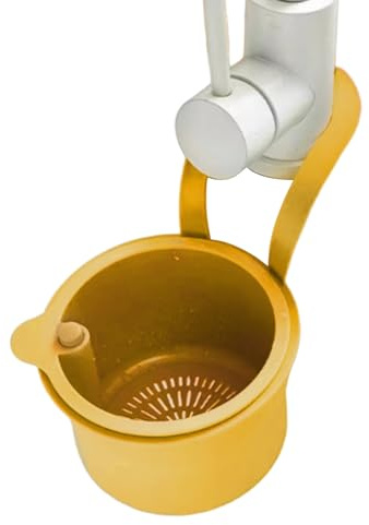 Cesta de Drenaje para Fregadero de Cocina,Filtro Colgante para Desagüe de Comida | Colgable Antiatascos para Hogar Cocina Baño