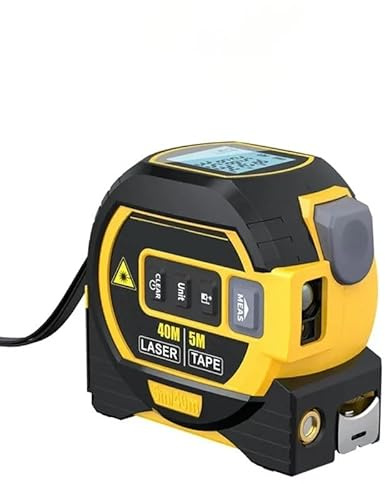 Metro a nastro laser a infrarossi 3 in 1, strumento di misurazione digitale con telemetro laser e display a LED per misurazioni accurate