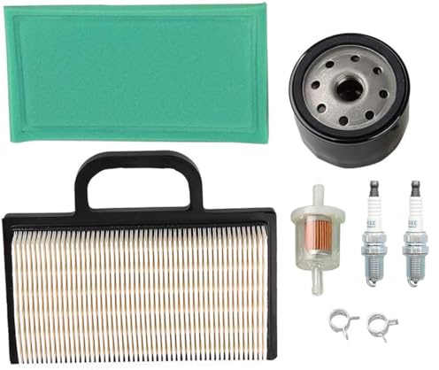 Hippotech 698754 273638 Luftfilter 691035 Kraftstofffilter 696854 Ölfilter Zündkerze für Rasenmäher Intek Extended Life V-Twin Serie 18-26 PS