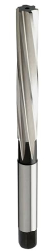 HSS Handreibahle aus Hochleistungsstahl, Tolerans H7, Form B, DIN206 Reibahle Ø 2-20 mm, (Ø 20,0x100x201 - d2=20 mm)