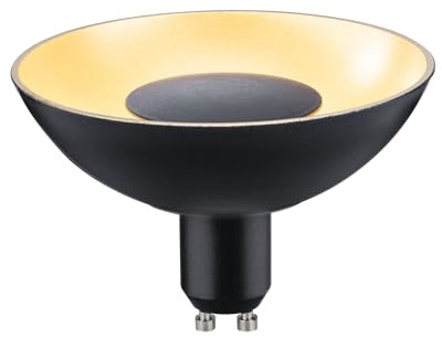 Paulmann 28794 LED Lampe Reflektor GU10 230V 170lm 4,9W 1900K Schwarz, Gold 3-Step-Dim dimmbar Lampen Leuchtmittel