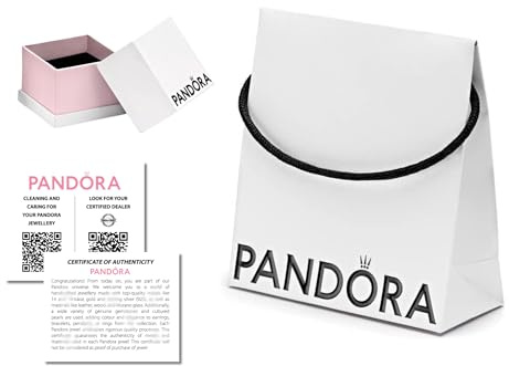 PANDORA Set de Embalaje Ecológico Premium (Bolsa, Caja de Joyería y Certificado de Autenticidad) (2)